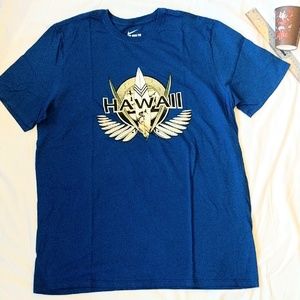 Nike tee Hawaii blue shirt sz XL NWOT